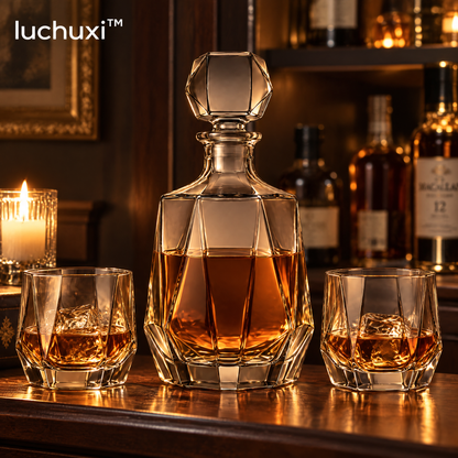 luchuxi™ Nocturne Whiskey Decanter Set – image 1