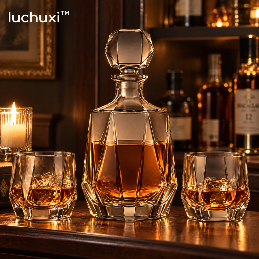 luchuxi™ Nocturne Whiskey Decanter Set