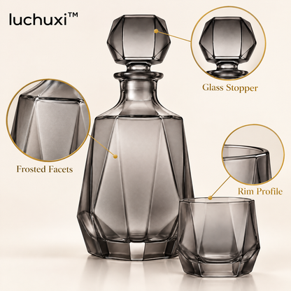 luchuxi™ Nocturne Whiskey Decanter Set – image 2