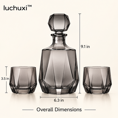 luchuxi™ Nocturne Whiskey Decanter Set – image 3