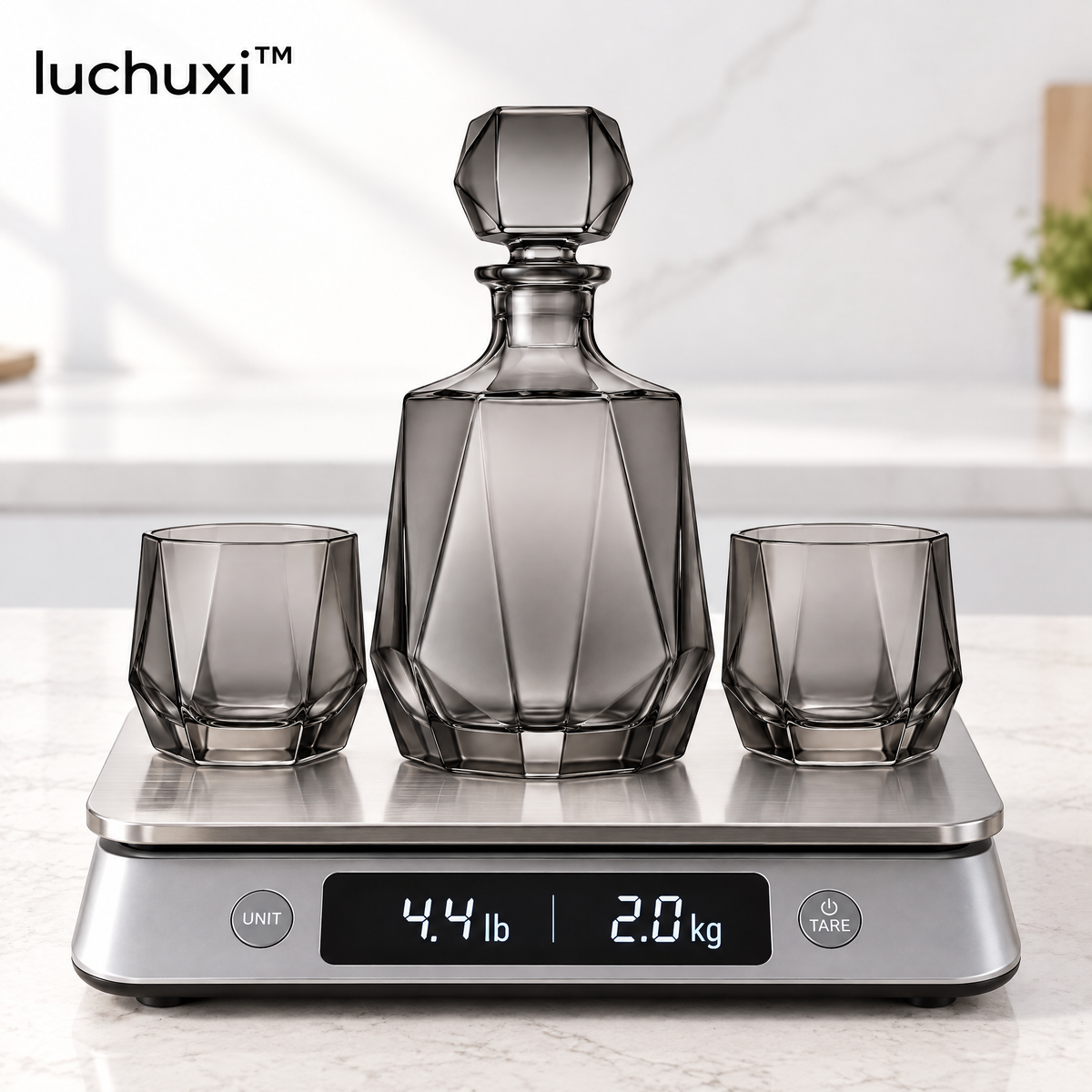 luchuxi™ Nocturne Whiskey Decanter Set – image 4