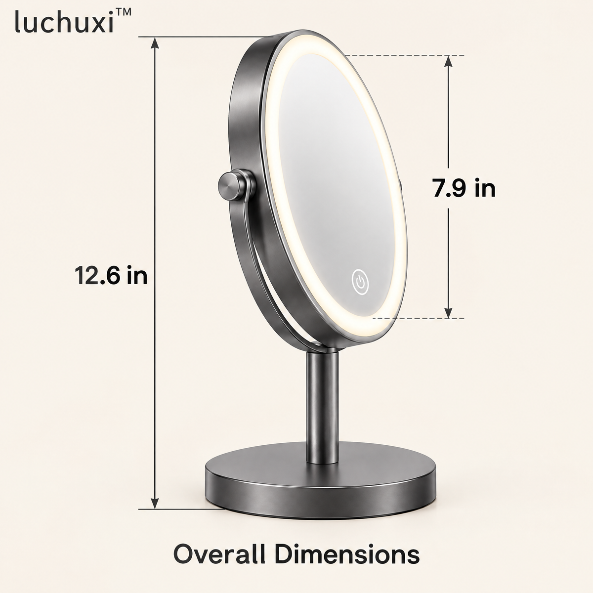 luchuxi™ Halo LED Vanity Mirror – image 3