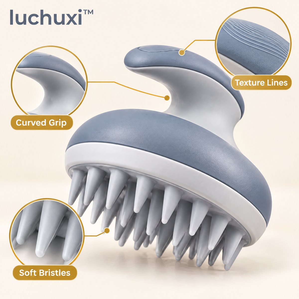 luchuxi™ Mizu Scalp Massage Brush – image 2