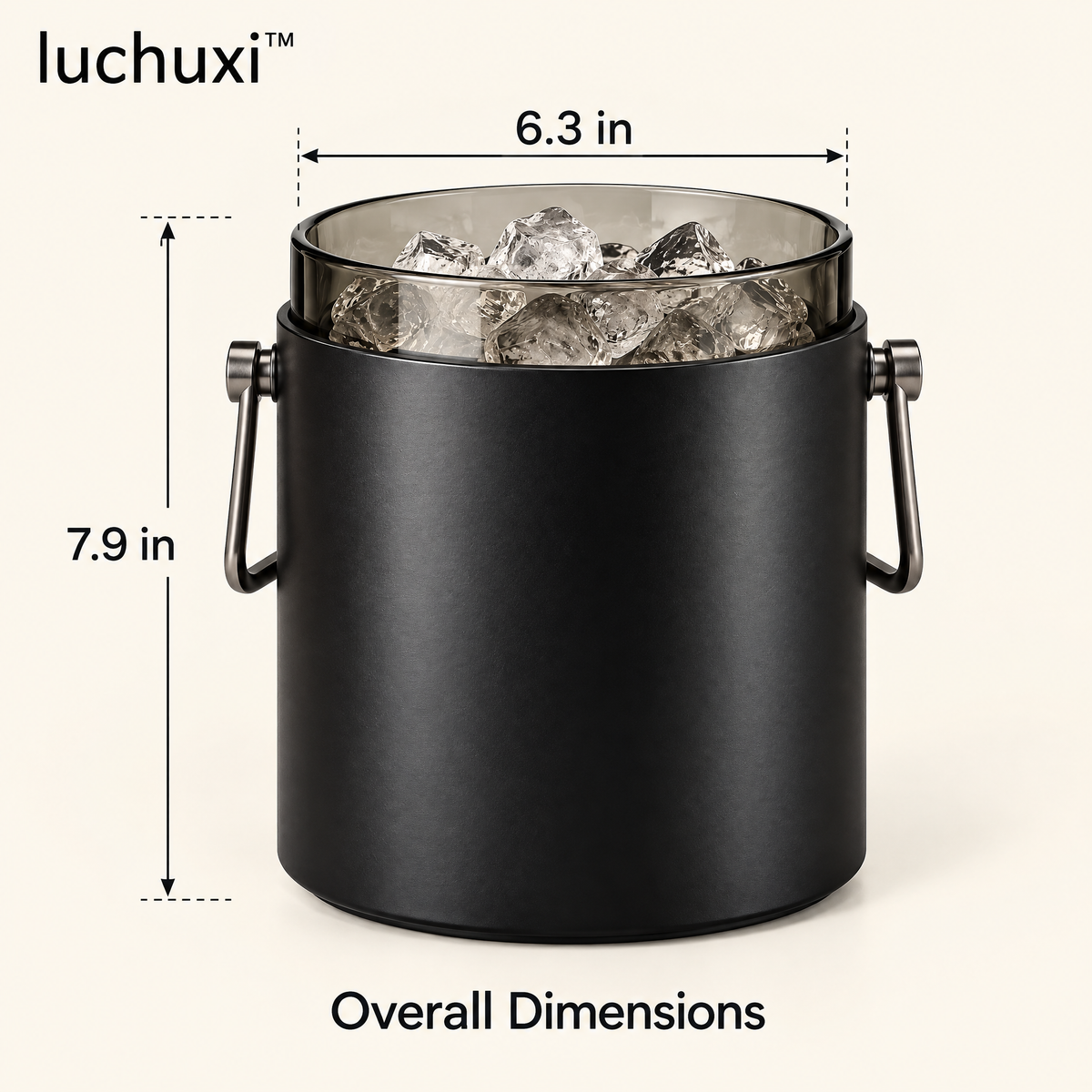 luchuxi™ Obsidian Ice Bucket – image 3