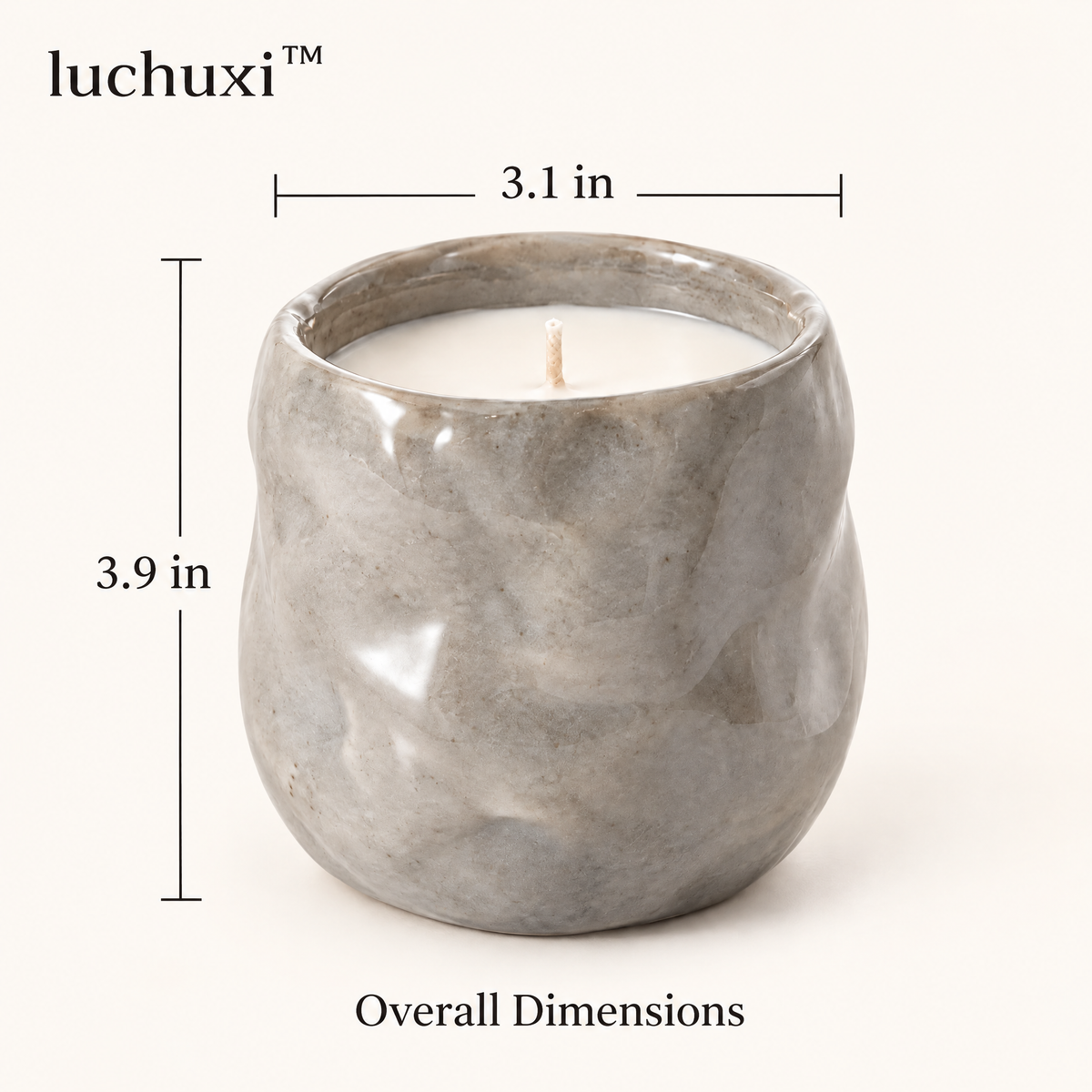 luchuxi™ Serein Ceramic Candle – image 3