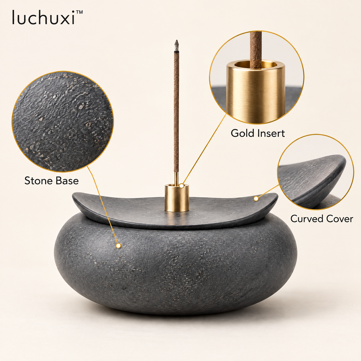 luchuxi™ Veil Incense Burner – image 2