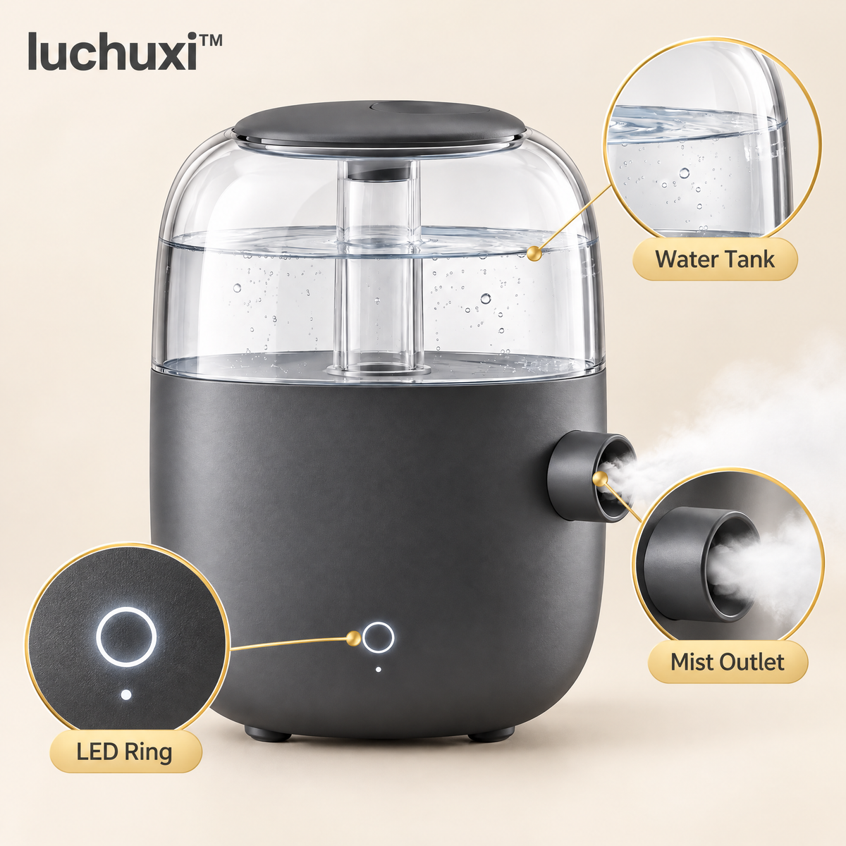 luchuxi™ Aura Aroma Diffuser – image 2